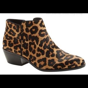 Sam Edelman Leopard booties